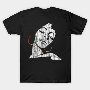 African Black History Month Woman Wife Mom Christmas Gift T-Shirt